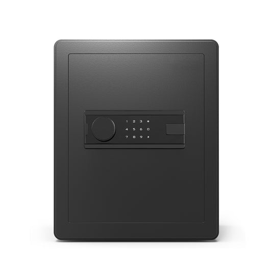 Safe Box for Home,Office and Hotel,Digital Security Safe with Keypad and Key,(Black)